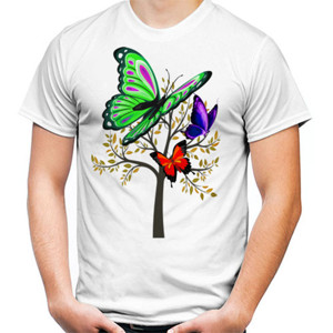 Kaos Kupu kupu cantik 2