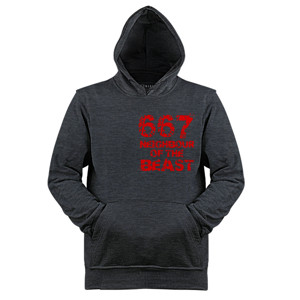 Jaket Hoodie 667 - Neighbour Of The Beast