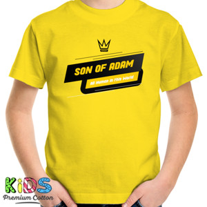 Kaos Anak -Son Of Adam- T-Shirt 100% Cotton Combed
