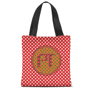 Tas Tote Fullprint DOT PATTERN 15