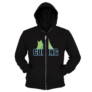 Hoodie Zipper Kaos Gunung