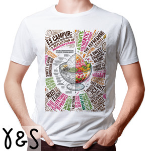 Kaos Kaos Custom Es Campur Indonesian Dessert 