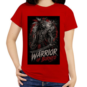 Kaos WARRIOR OF BORNEO 