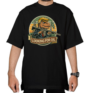 Kaos Oversize Dino Konglomerat: Misi Cari Minyak