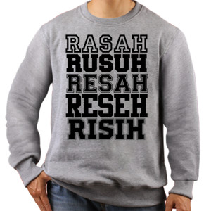 Jaket Sweater Rasah Rusuh Resah Reseh Risih