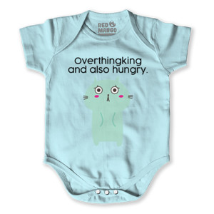 Baby Jumper Wanita Lengan Pendek Puspus - Overthinking