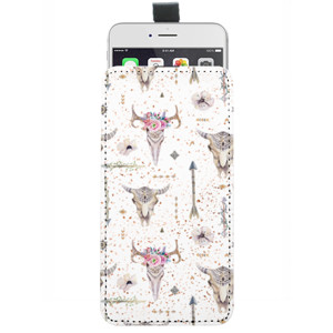 Sarung HP Pouch boho chic pattern glitter