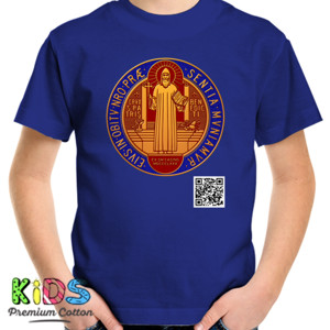 Kaos Front&Back Anak ST. BENEDICT MEDAL