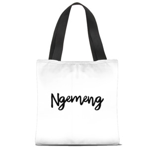 Tas Tote Fullprint Tote Bag NGEMENG