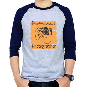 Kaos Raglan FOTOGRAFER PPROF