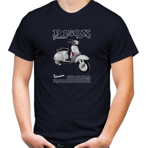 Kaos VESPA P150X | Exclusive | Argento Metallizzato