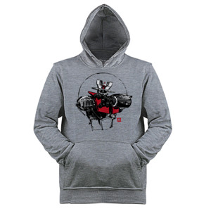 Jaket Hoodie Mega Robot