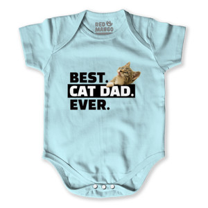 Baby Jumper Cat Lover Pencinta Kucing Best Cat Dad Ever