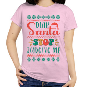 Kaos Kaos Natal Lucu Topi Santa Claus 