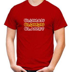 Kaos SLUMAN SLUMUN SLAMET