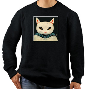 Jaket Sweater Neko Cat