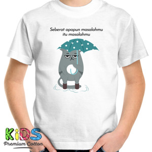 Kaos Wanita Lengan Pendek Puspus - Itu Masalahmu