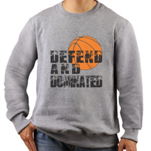Jaket Sweater Defend And Dominated