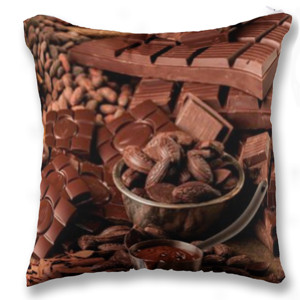 Bantal BANTAL SOFA MOTIF DARK CHOCOLATE