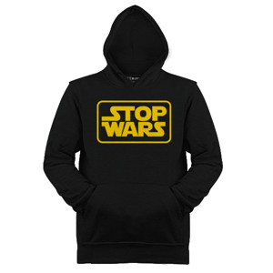 Jaket Hoodie Kaos Stop Wars