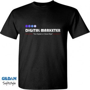 Kaos Kaos Digital Marketer Hitam