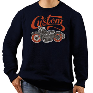 Jaket Sweater Moto Custom