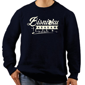 Jaket Sweater Bisnisku Ibadahku