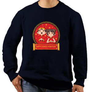 Jaket Sweater Happy Chinese New Year