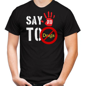Kaos Pria Say No To Drugs