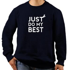 Jaket Sweater JUST DO MY BEST