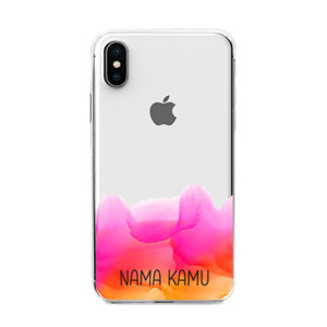 Red-Orange Watercolor Casing HP