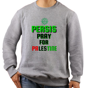 Jaket Sweater PERSIS PRAY FOR PALESTINE