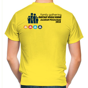 Kaos Family Gathering KrimUm Polda Riau