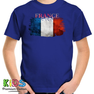 Kaos Supporter Team France Perancis