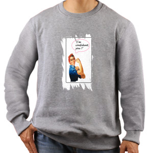 Jaket Sweater Confident