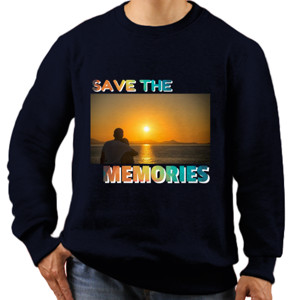 Jaket Sweater Kaos Save memories