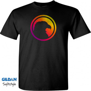 Kaos Eagle Silhouette Colorful
