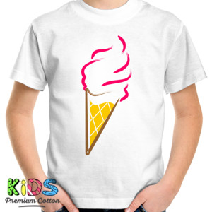 Kaos DISTRO CONE ICE CREAM