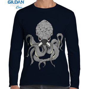 Kaos The Octopus Kaos Lengan Panjang (L)