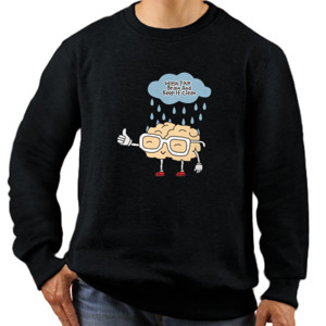 Jaket Sweater brain wash