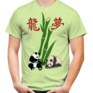 Kaos Kaos Mimpi Naga Panda Bambu Murah Berkualitas