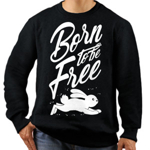 Jaket Sweater BORN TO BE FREE