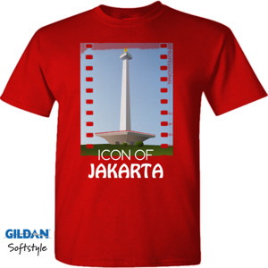 Kaos Icon of jakarta 1