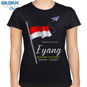 Kaos Selamat Jalan Eyang B.J Habibie