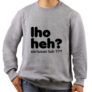 Jaket Sweater kaos kata2 - 5