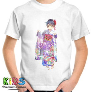 Kaos Chibi kimono girl