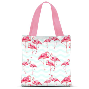 Tas Tote Fullprint Tas Tote Fullprint Flamingo FLM10