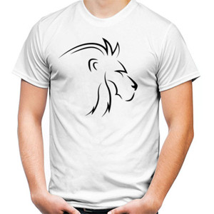 Kaos Lion Silhouette 2