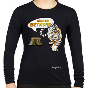 Kaos Macan Betawie (Dark)