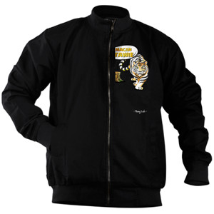 Jaket Bomber Macan Betawie (Dark)
